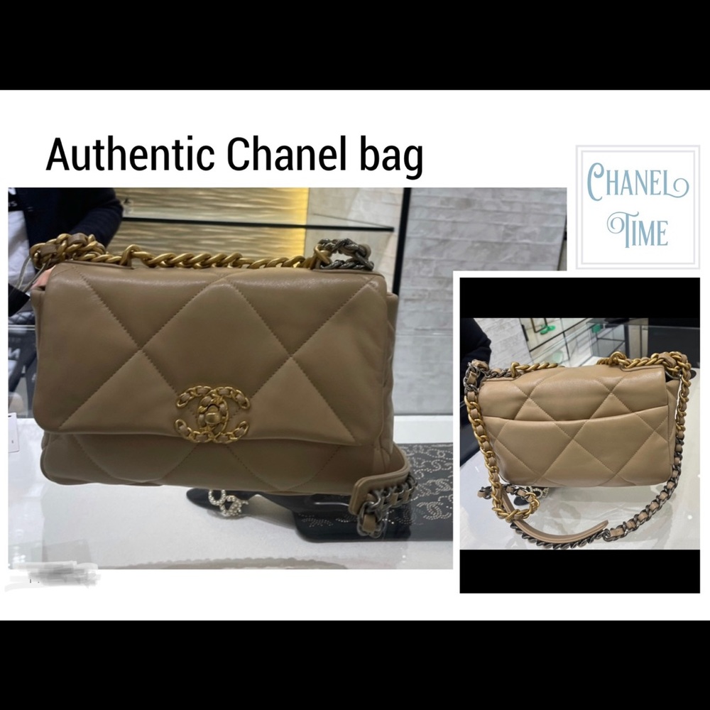New Chanel 21S large flap bag
